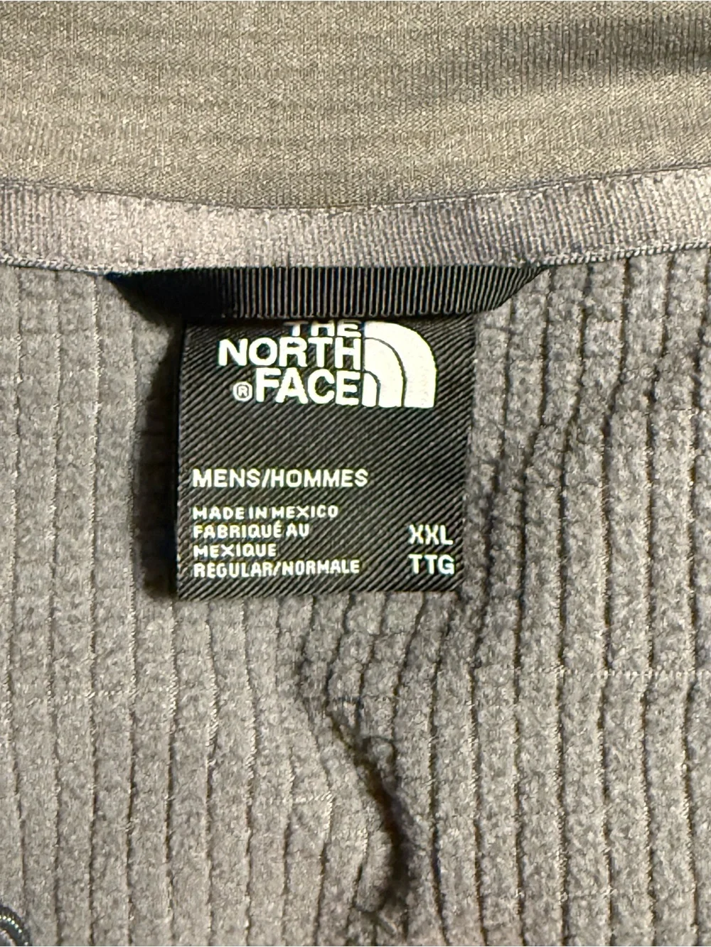 The North Face Men's Gray Full-Zip Jacket